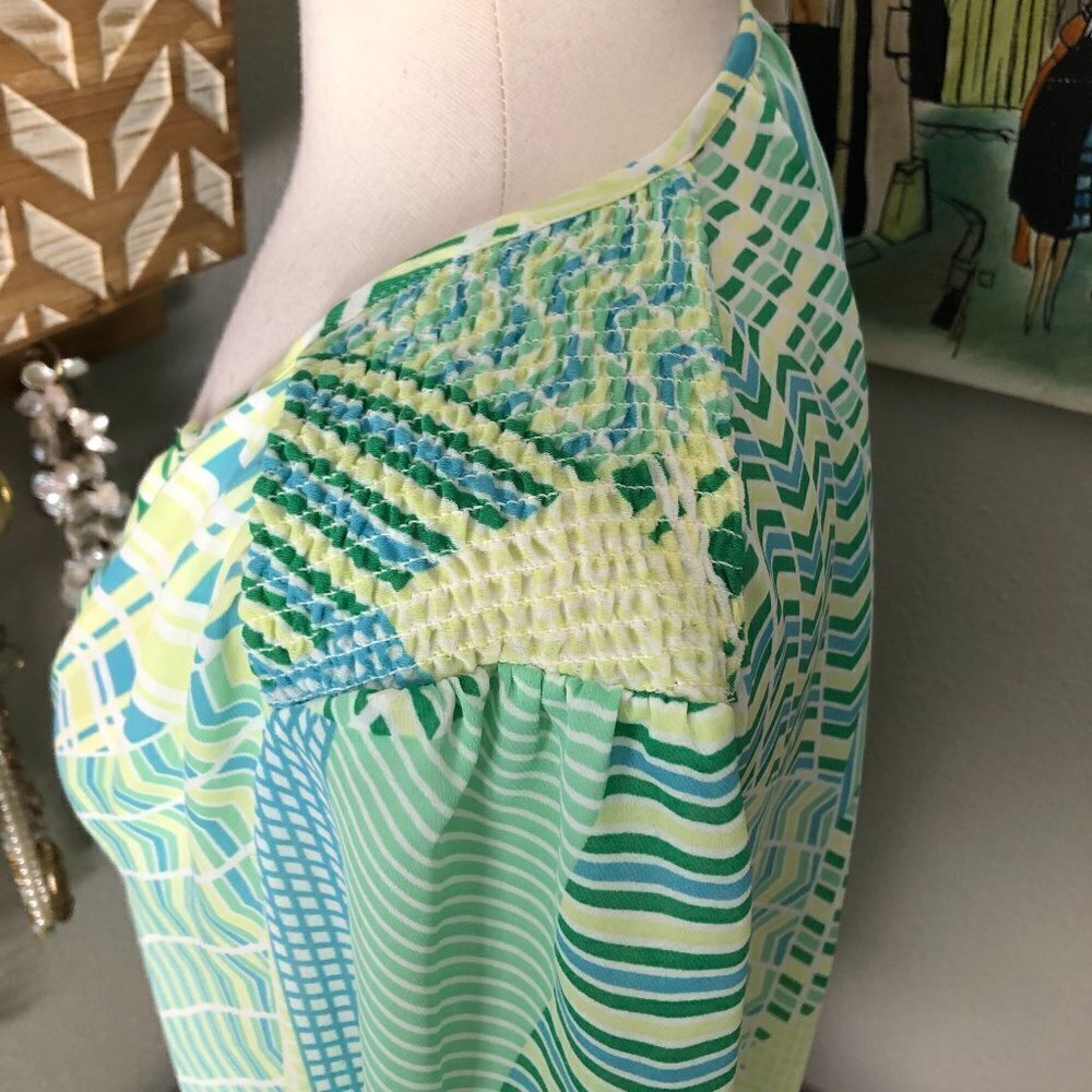 Banana Republic Patchwork Blouse - image 6